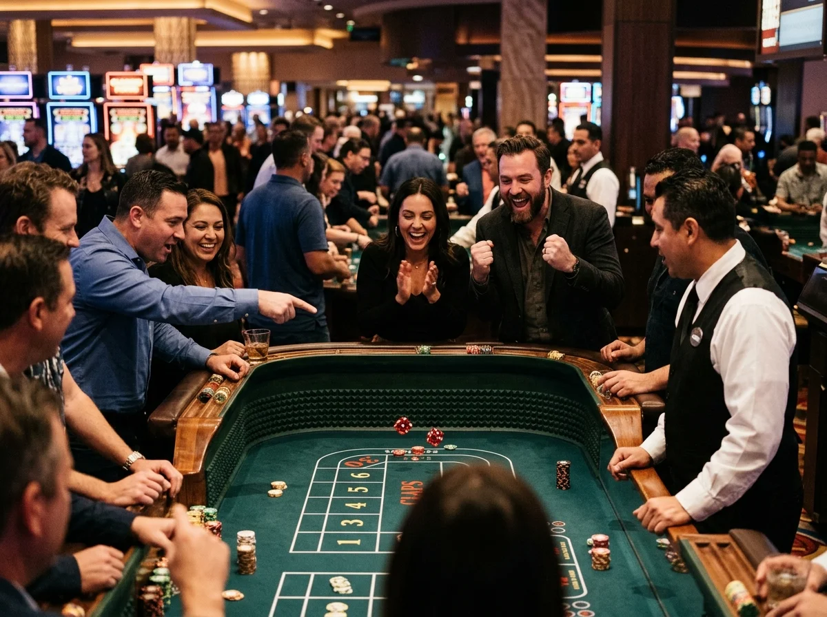Craps Dice at Cleobetra