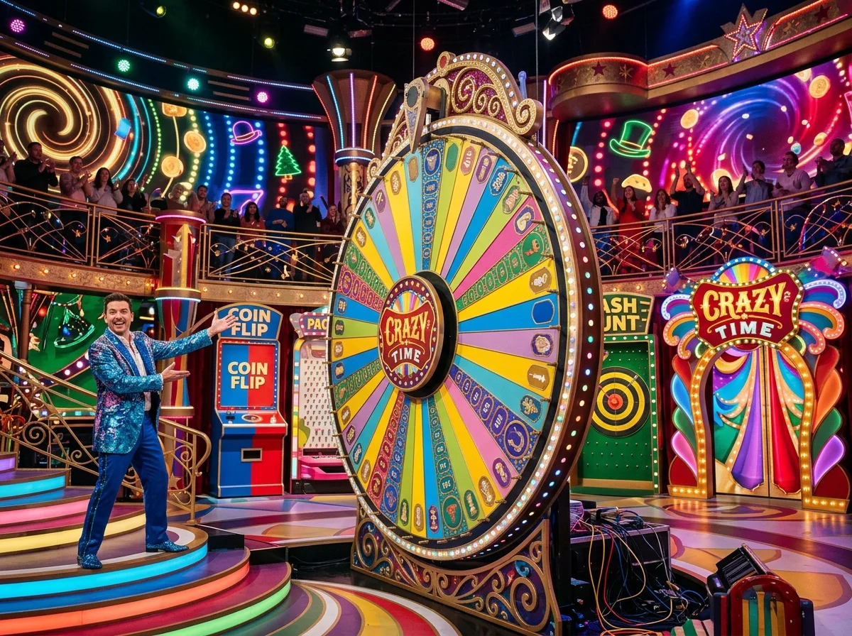 Crazy Time at Cleobetra live dealer casino